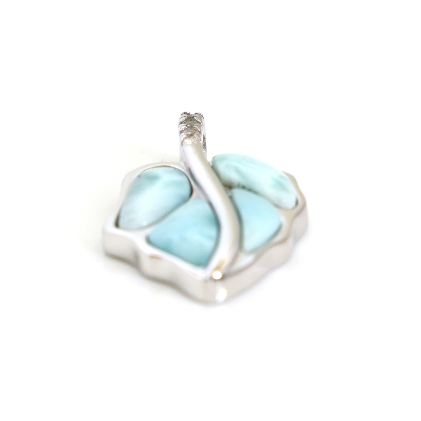 Larimar Gemstones Pendant Necklace - Chainstones