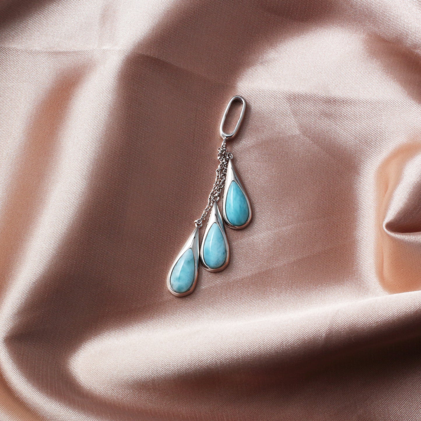 Larimar Pendant Necklace