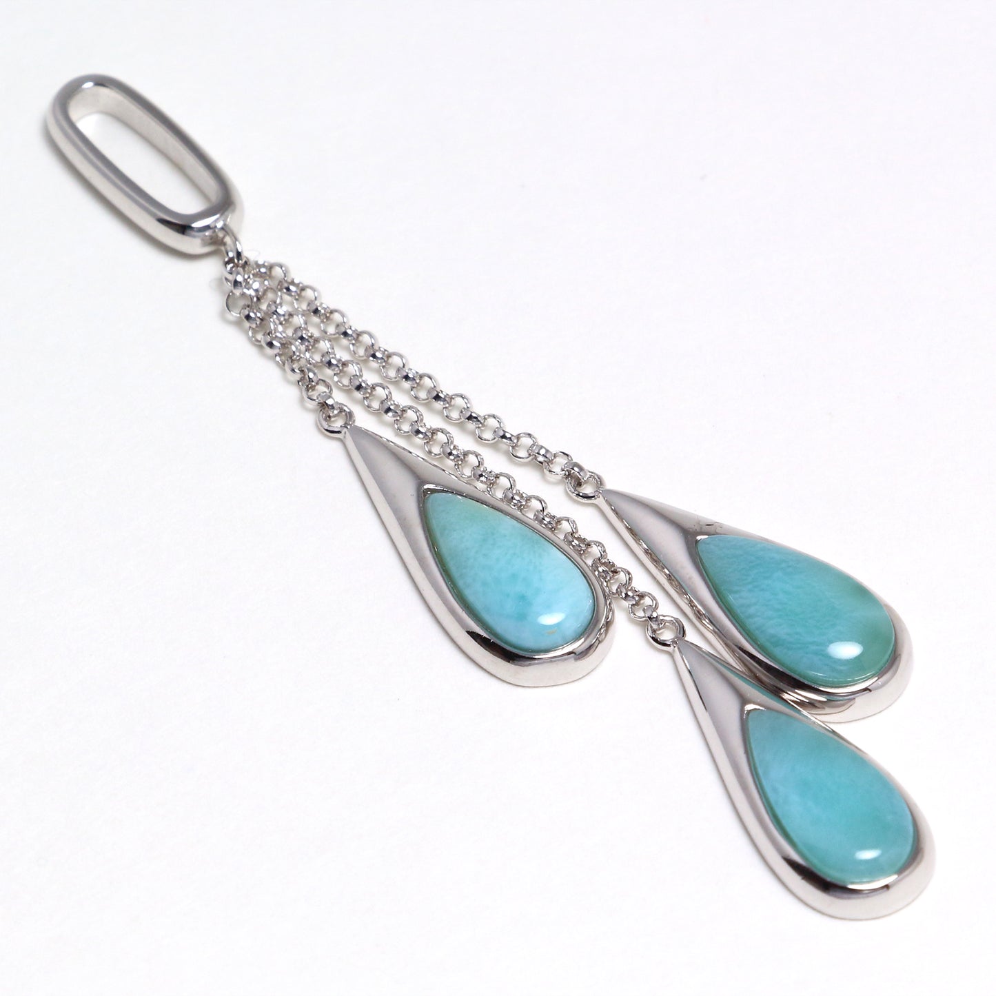 Larimar Pendant Necklace