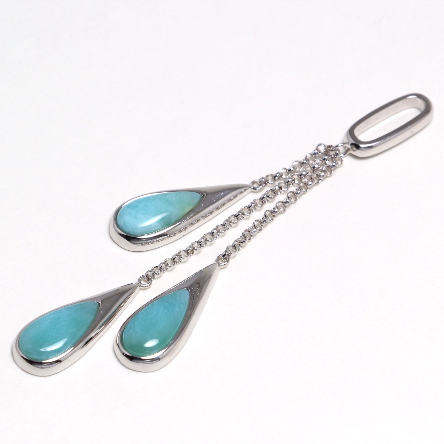 Larimar Pendant Necklace