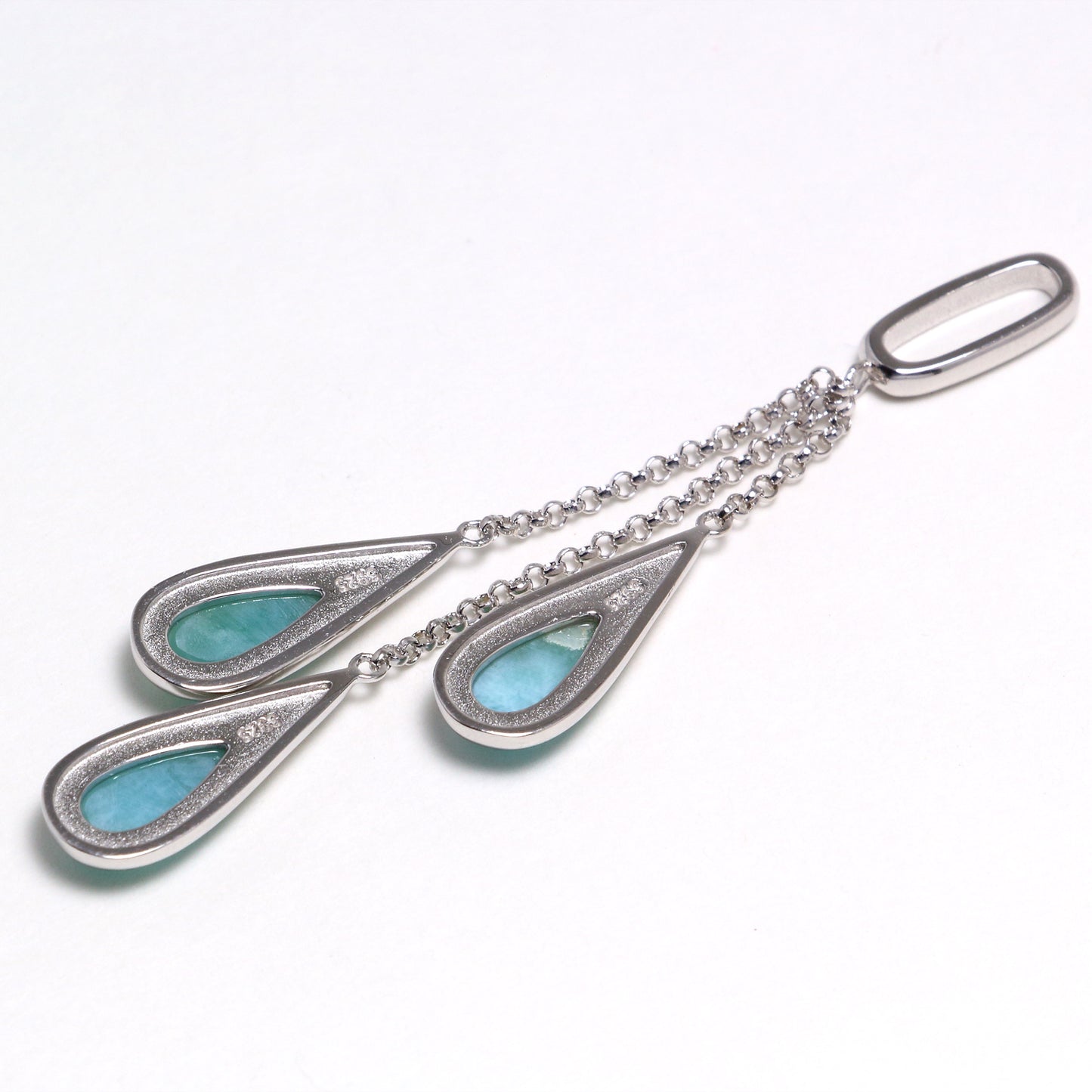 Larimar Pendant Necklace