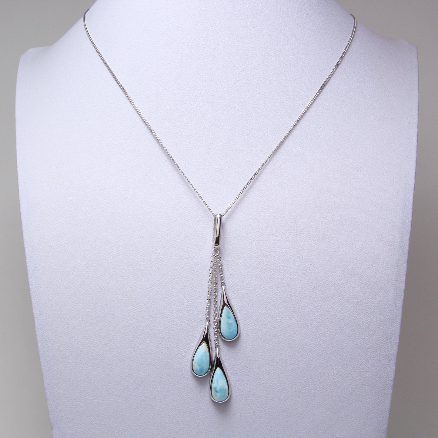 Larimar Pendant Necklace