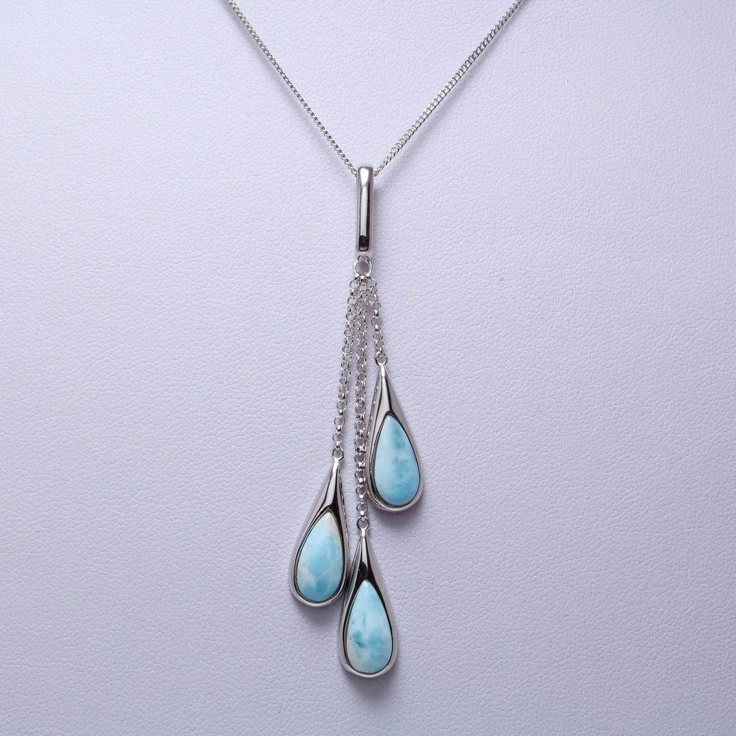 Larimar Pendant Necklace