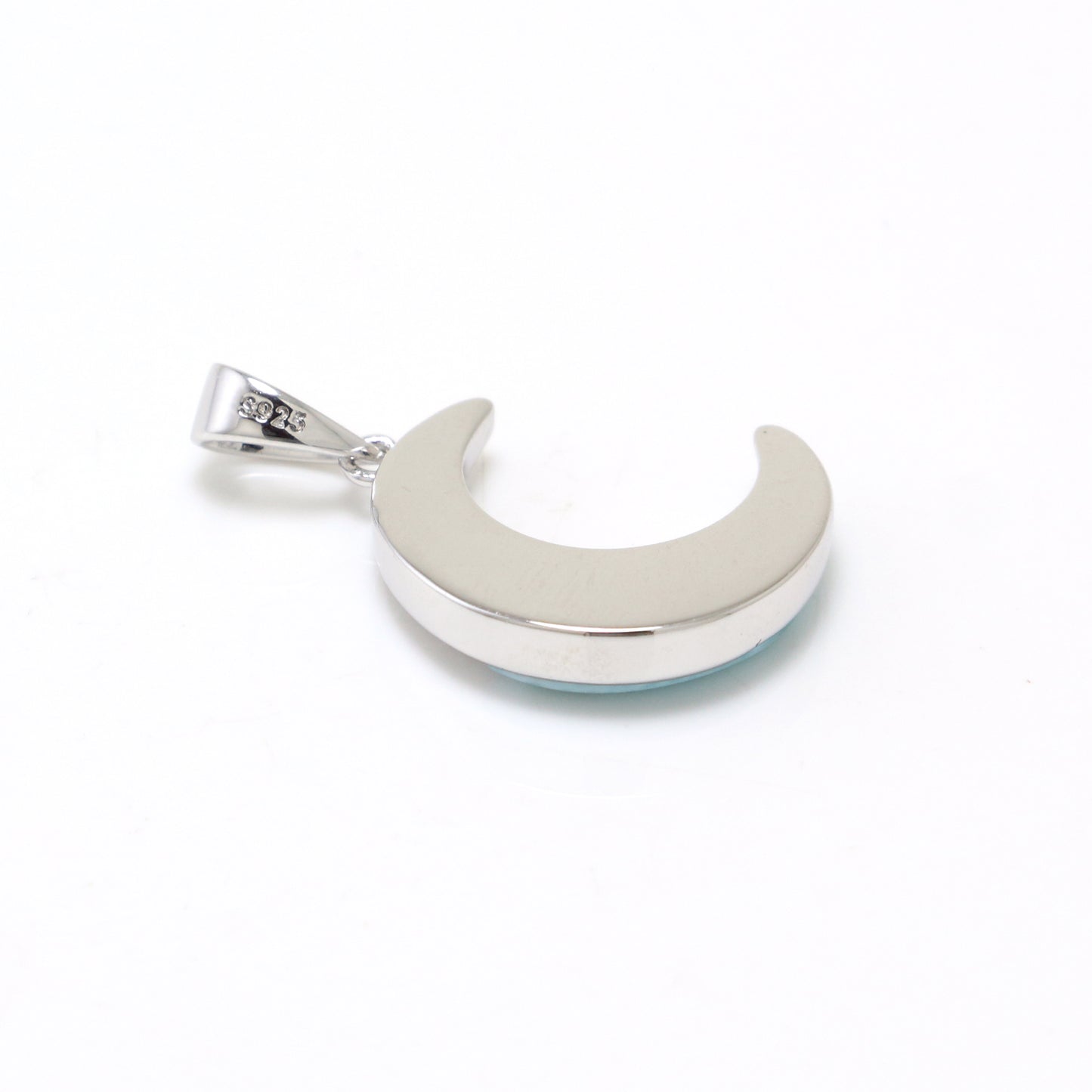 Moon Larimar Necklace - Chainstones
