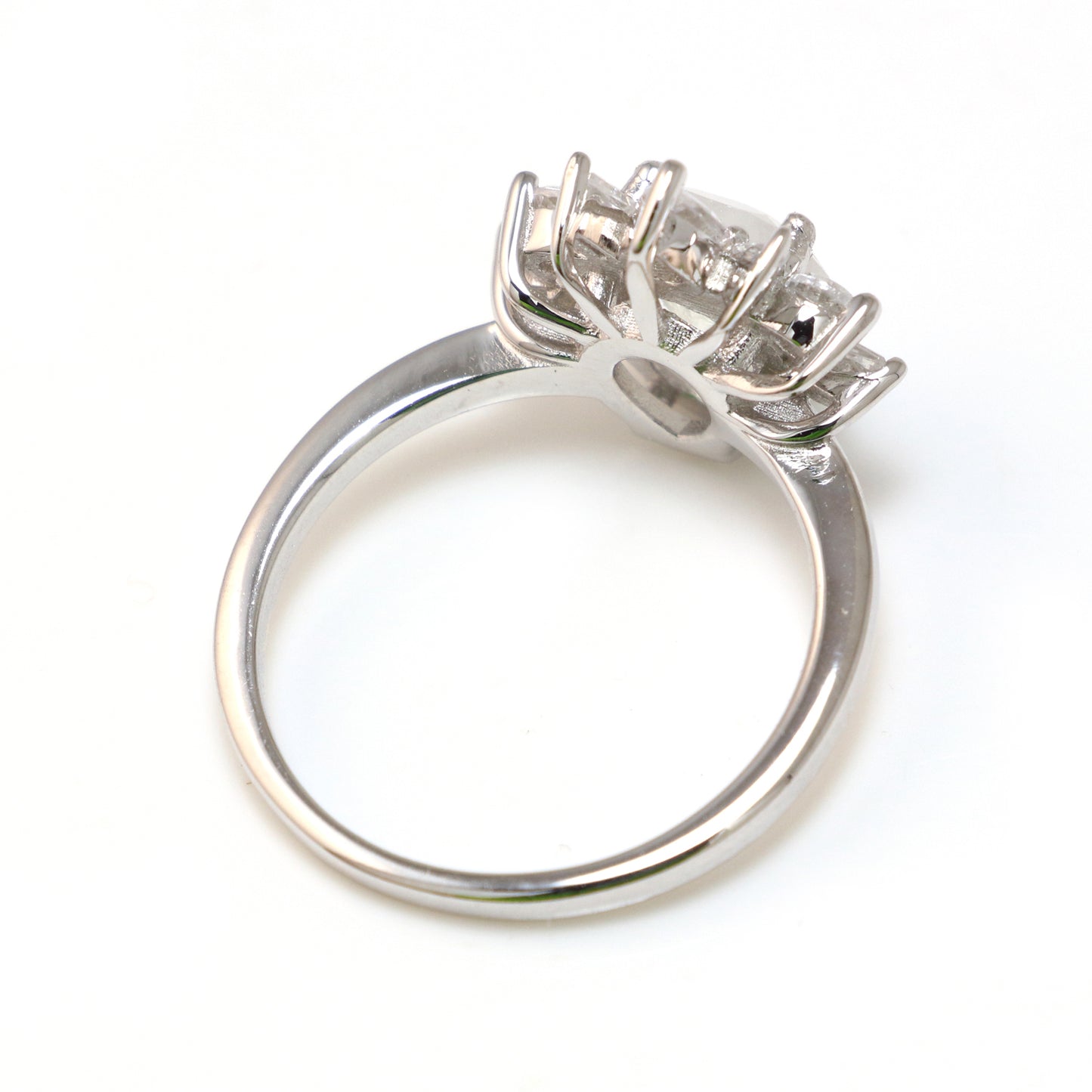 925 Sterling Silver Moonstone Ring - Chainstones