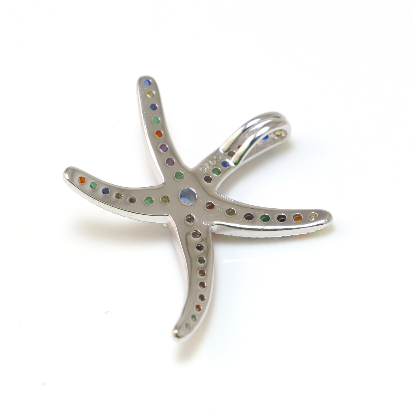 Spinel 925 Sterling Silver Cubic Zirconia Necklace - Chainstones