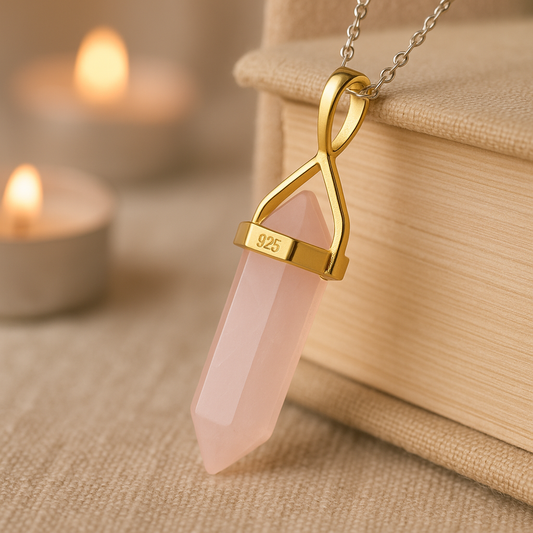 ✨ The Timeless Appeal of 925 Sterling Silver Quartz Jewelry: Why Every Woman Needs a Quartz Pendant Necklace