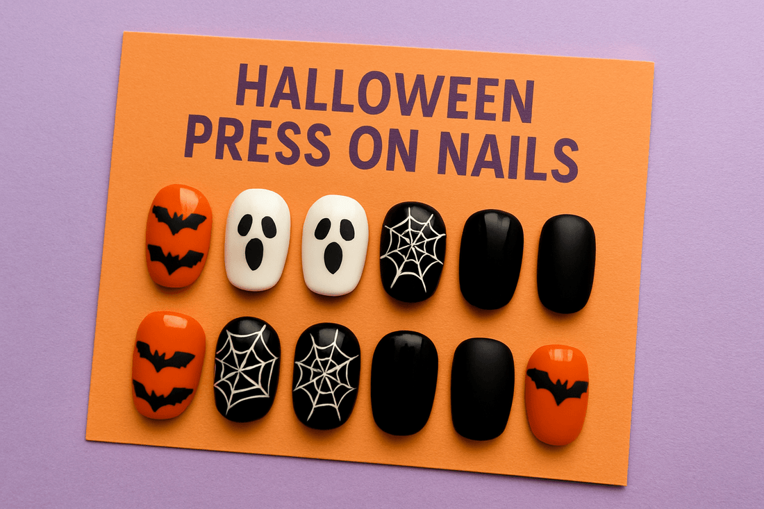 Halloween Press On Nails: Easy DIY Spooky Manicures - Chainstones