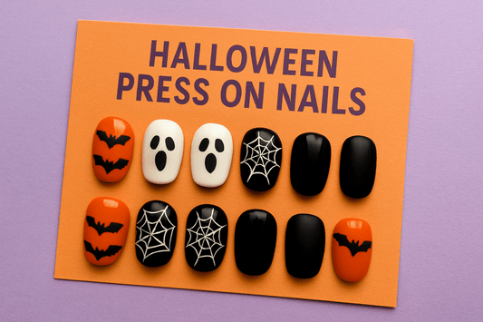 Halloween Press On Nails: Easy DIY Spooky Manicures - Chainstones