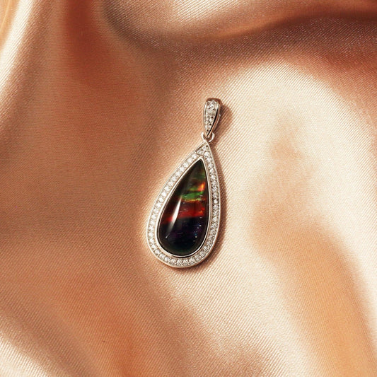 What Is Ammolite? Natural vs. Lab-Created Ammolite Explained - Chainstones