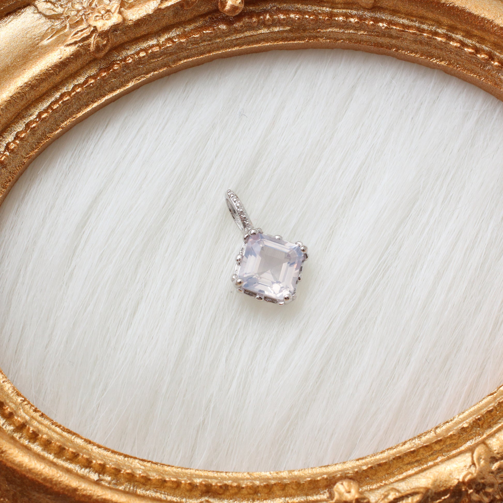 925 Sterling Silver Gemstones Pendant Necklace - Chainstones