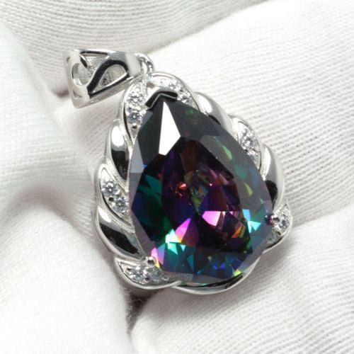 Mystic Topaz Gemstones Pendant - Chainstones
