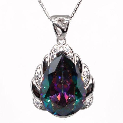 Mystic Topaz Gemstones Pendant - Chainstones