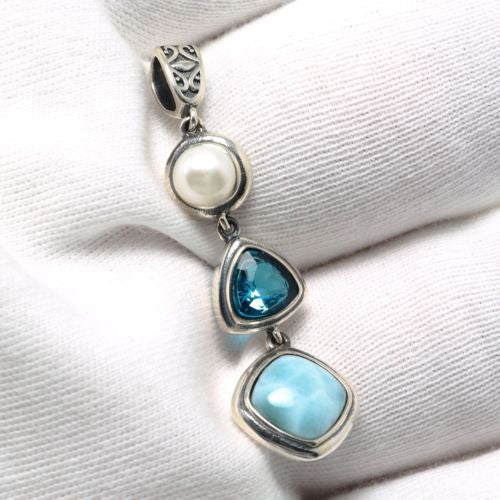 Larimar Stone Necklace