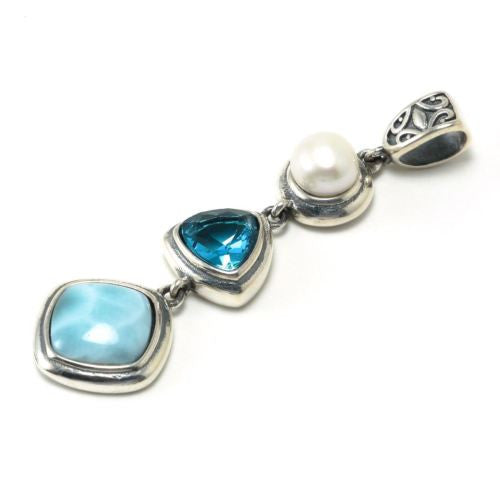 Larimar Stone Necklace