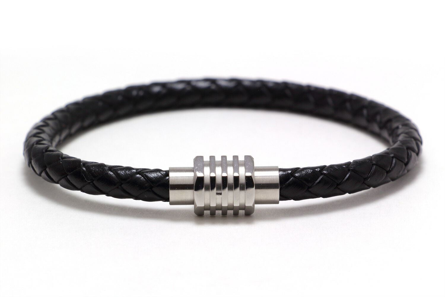 Leather Black Bracelet