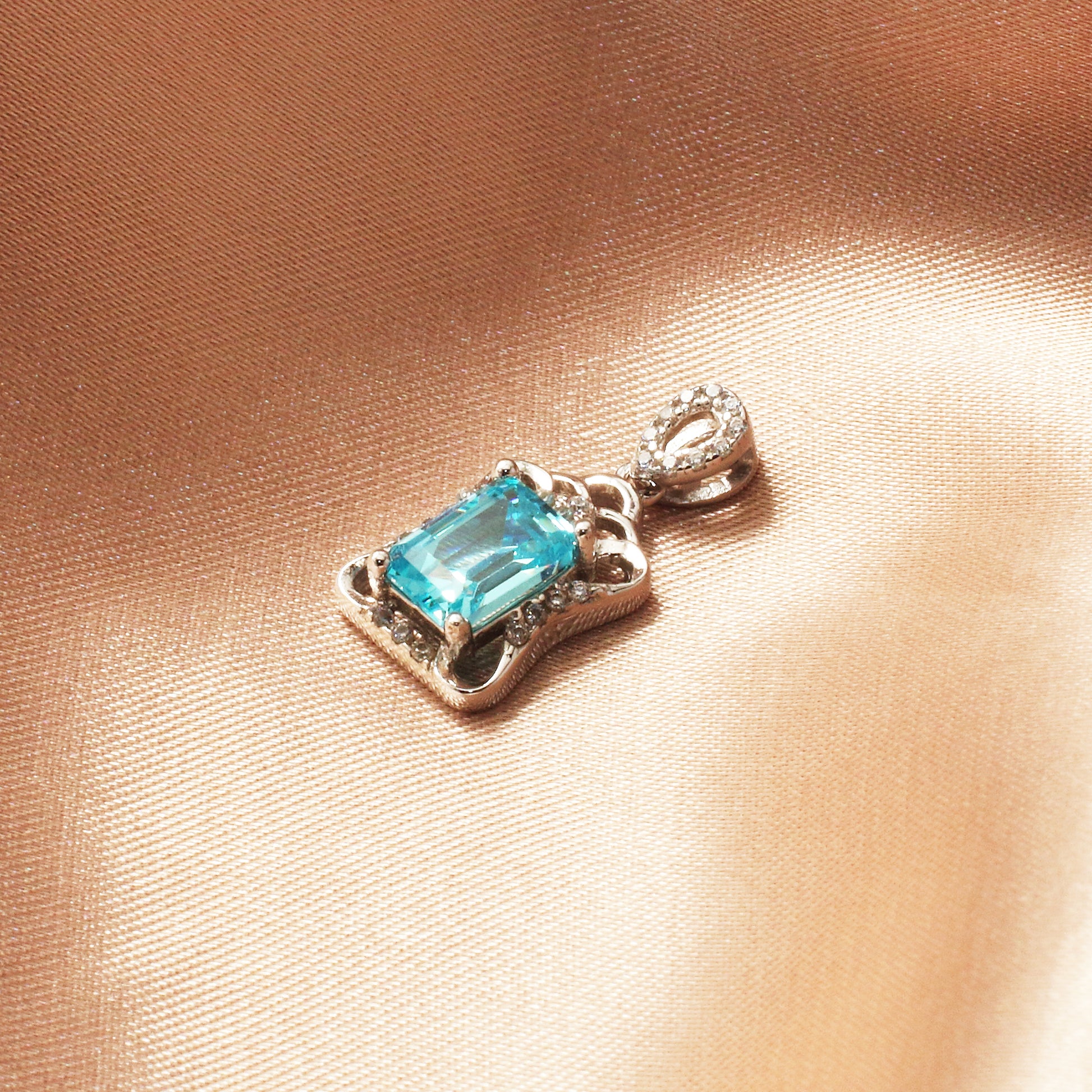 Blue Topaz Necklace