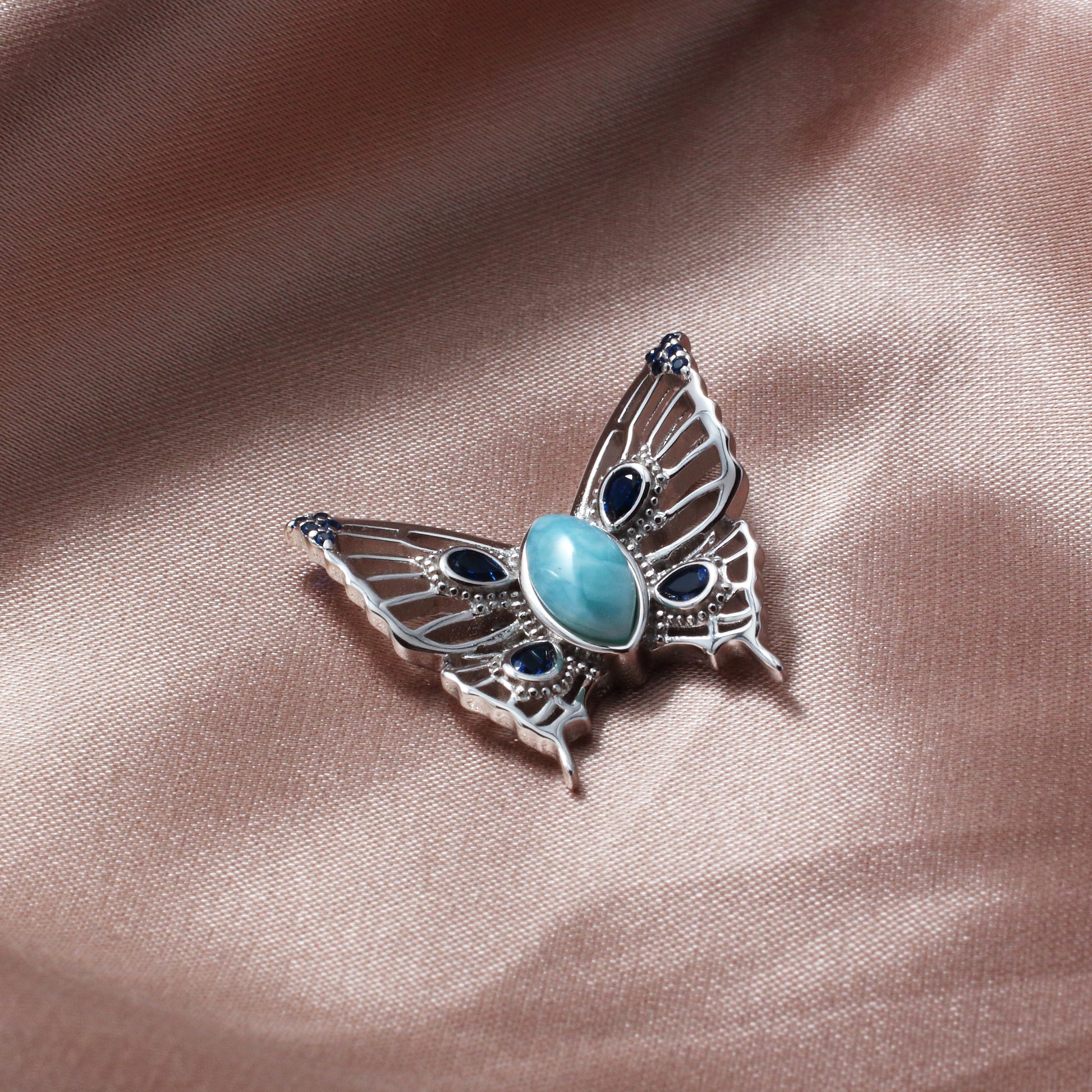 Silver Butterfly Necklace