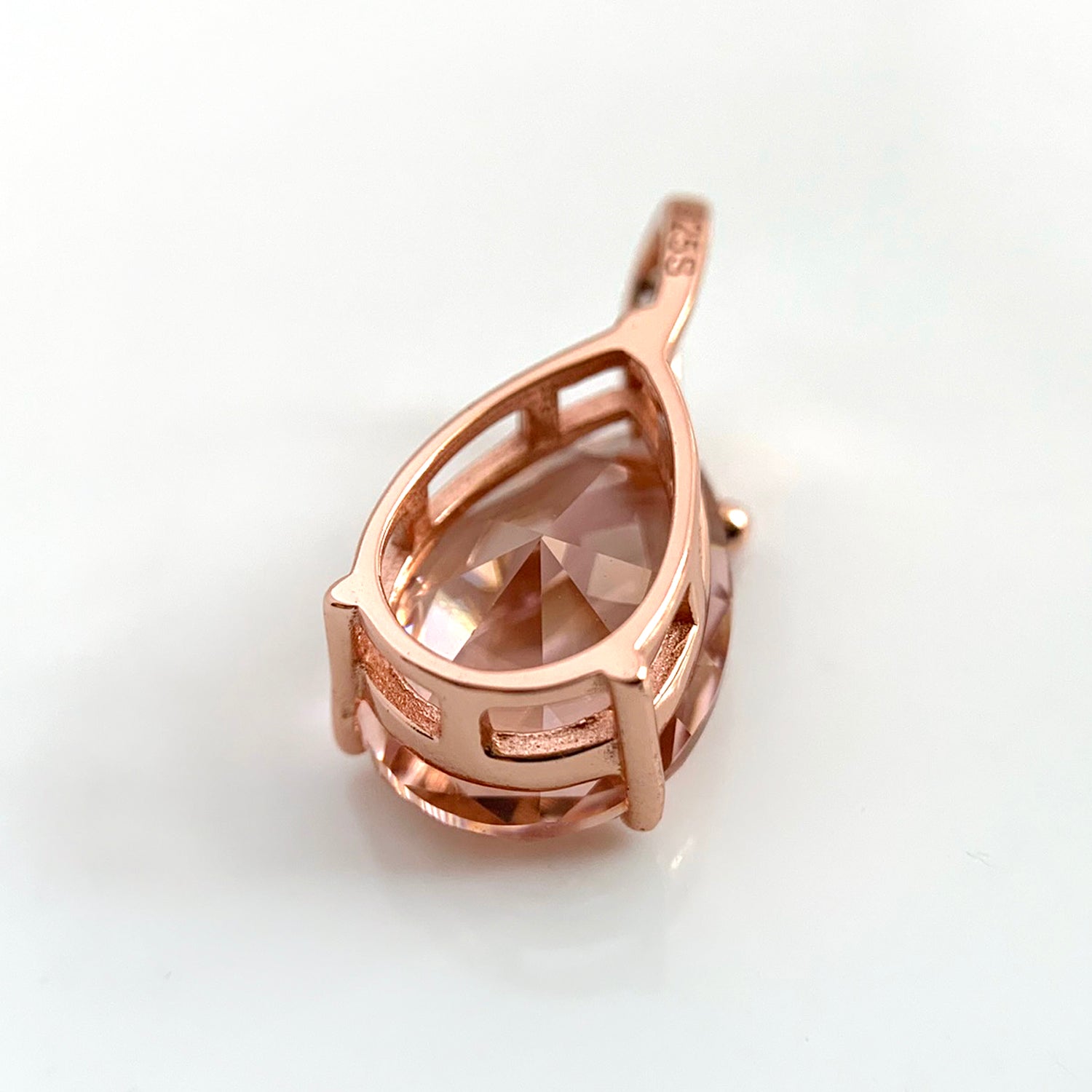 Morganite Pendant Necklace