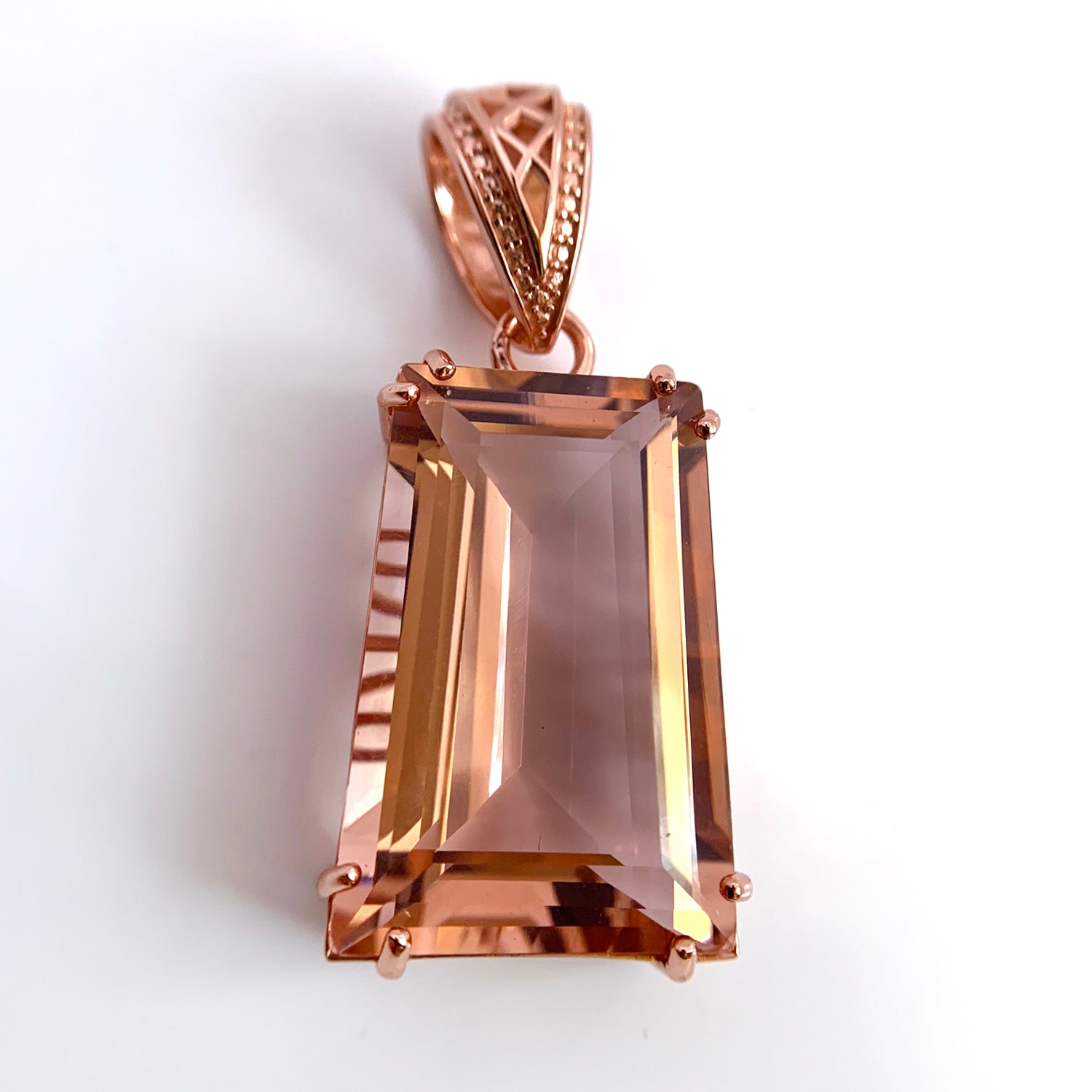 Pink Morganite Necklace