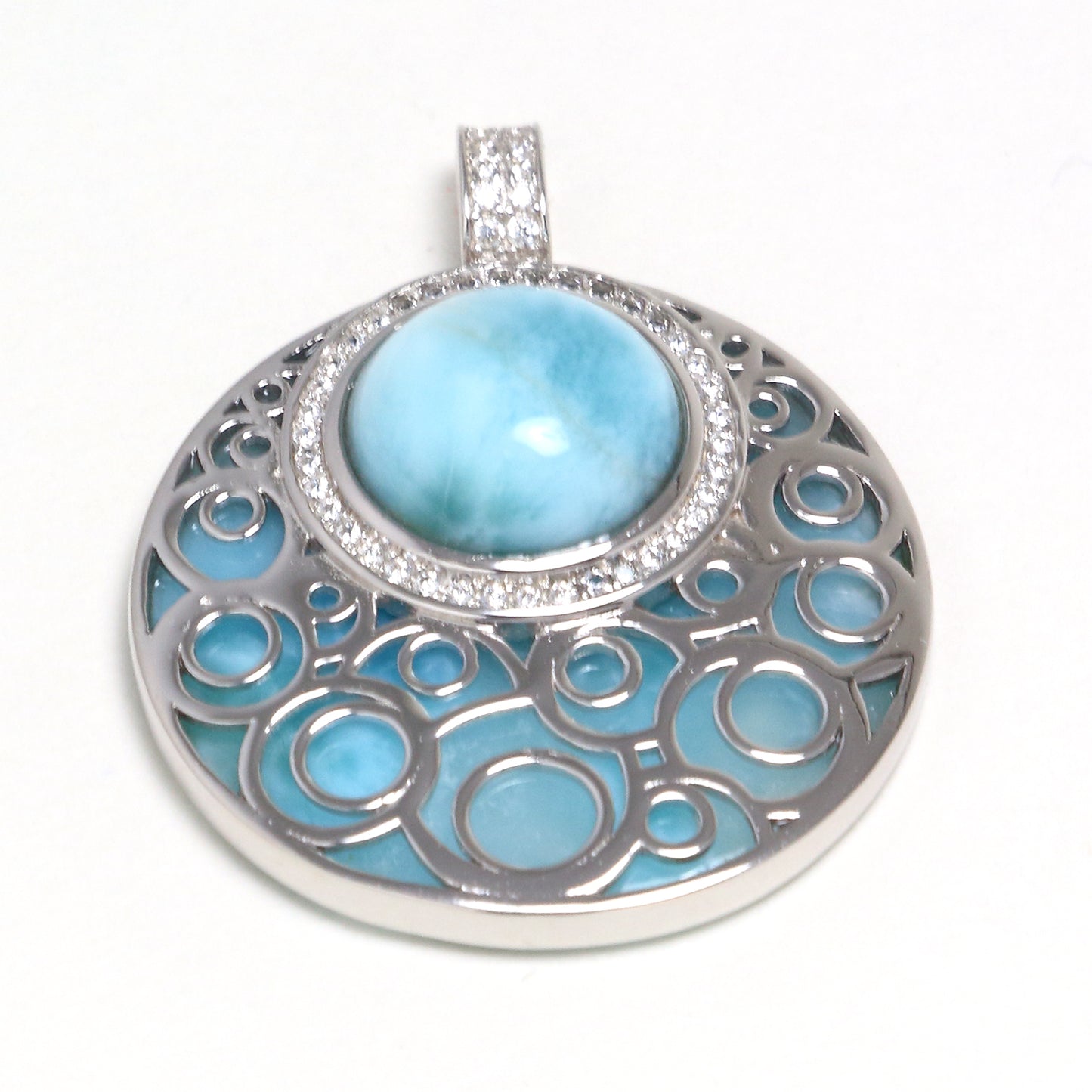 925 sterling silver, gemstone, larimar, silver necklace, larimar necklace, gemstone necklace, chainstones