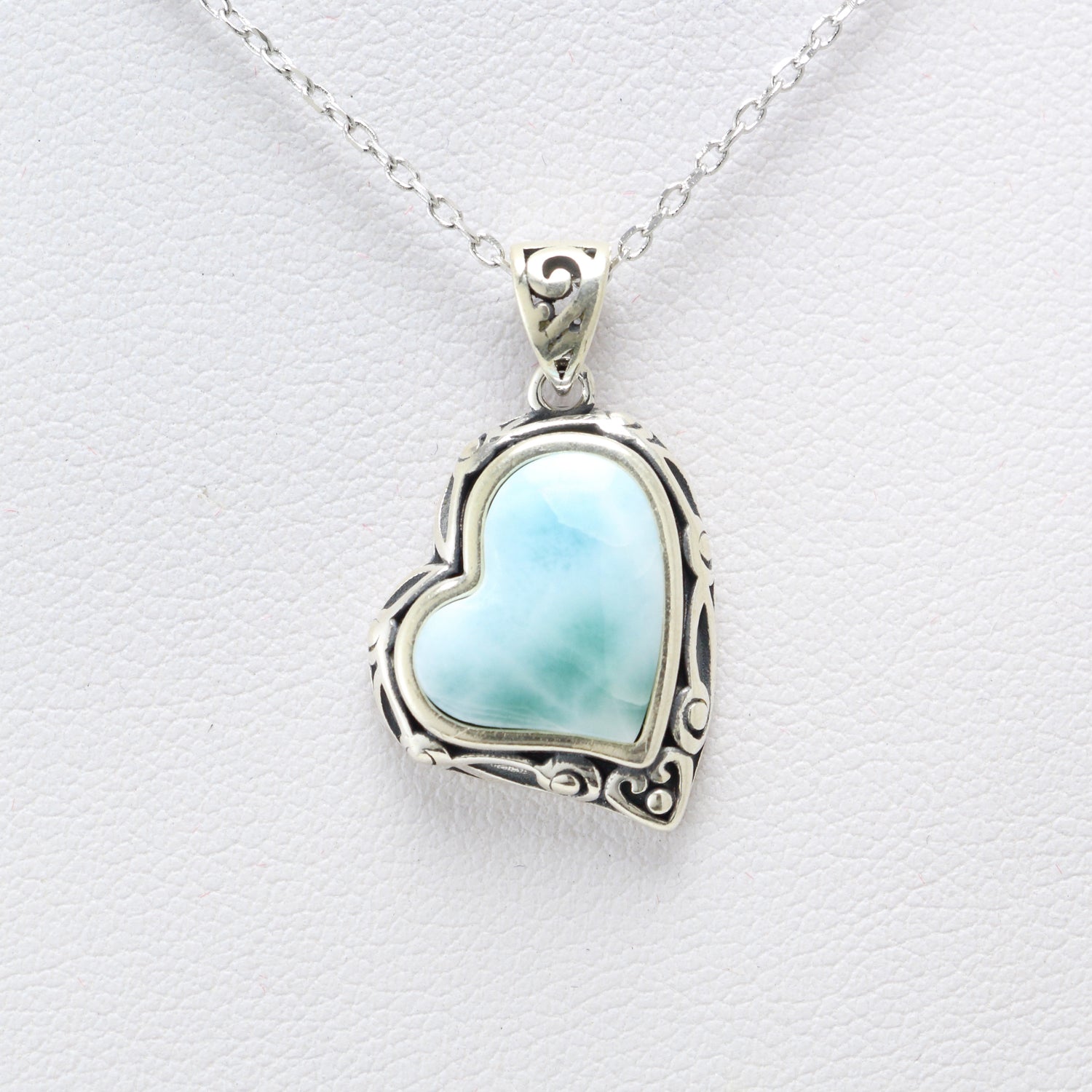 Larimar Stone Necklace 