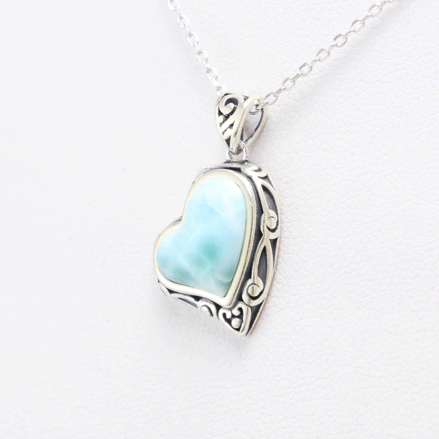 Larimar Stone Necklace 