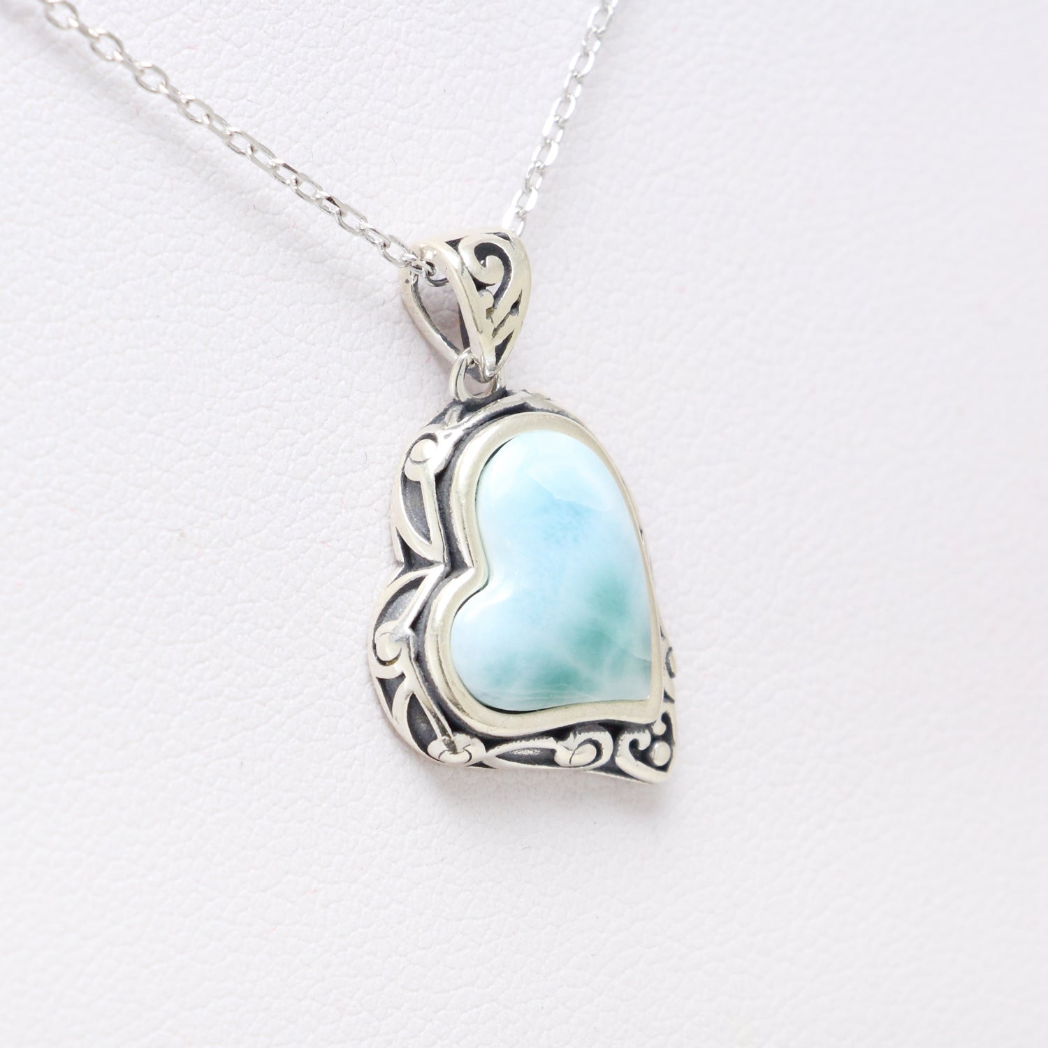 Larimar Stone Necklace 