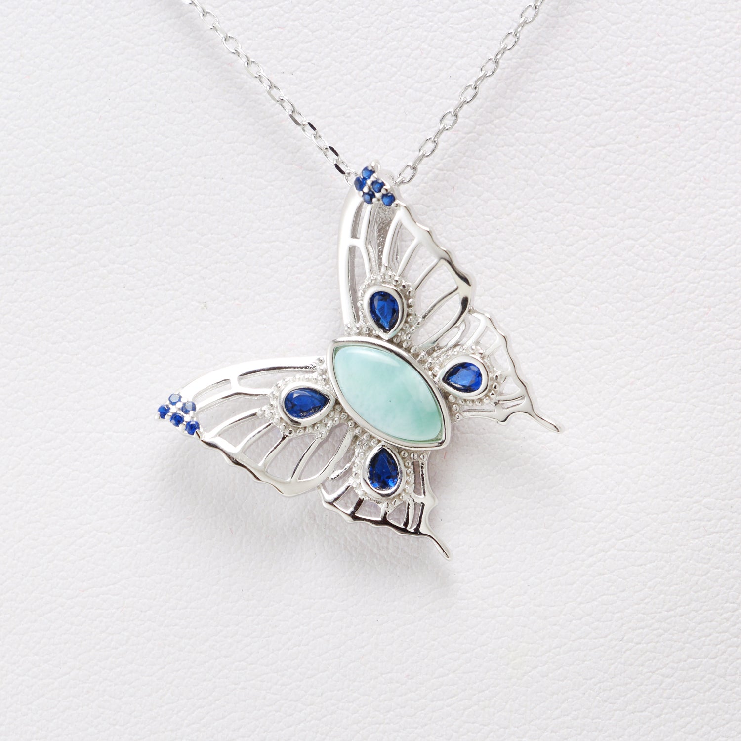 Silver Butterfly Necklace