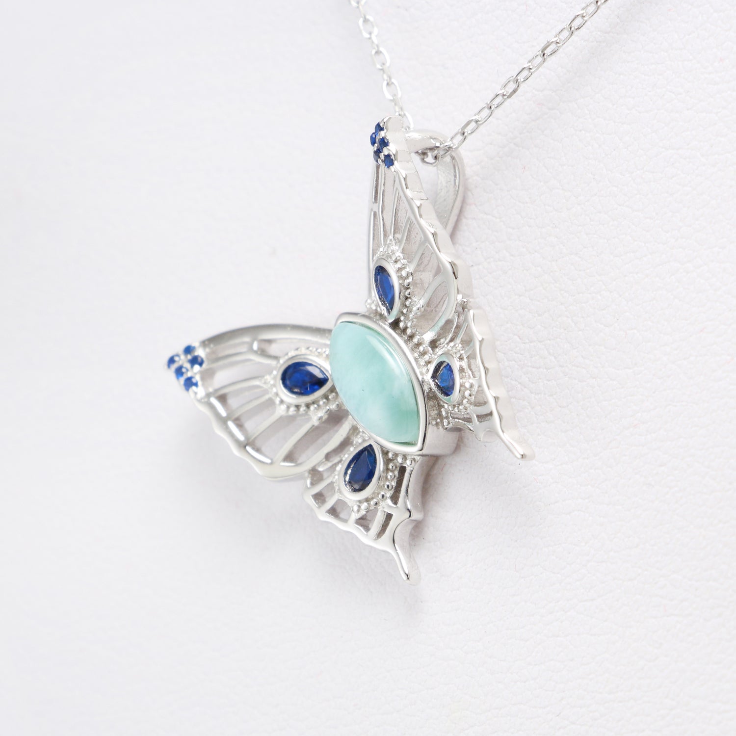 Silver Butterfly Necklace