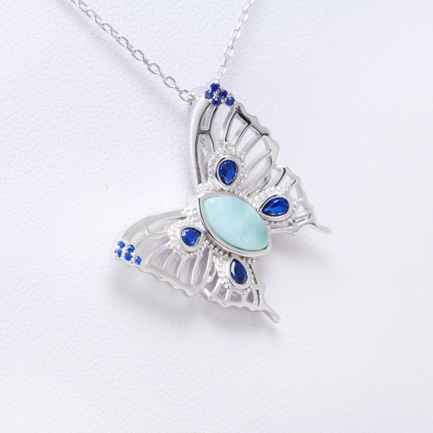 Silver Butterfly Necklace
