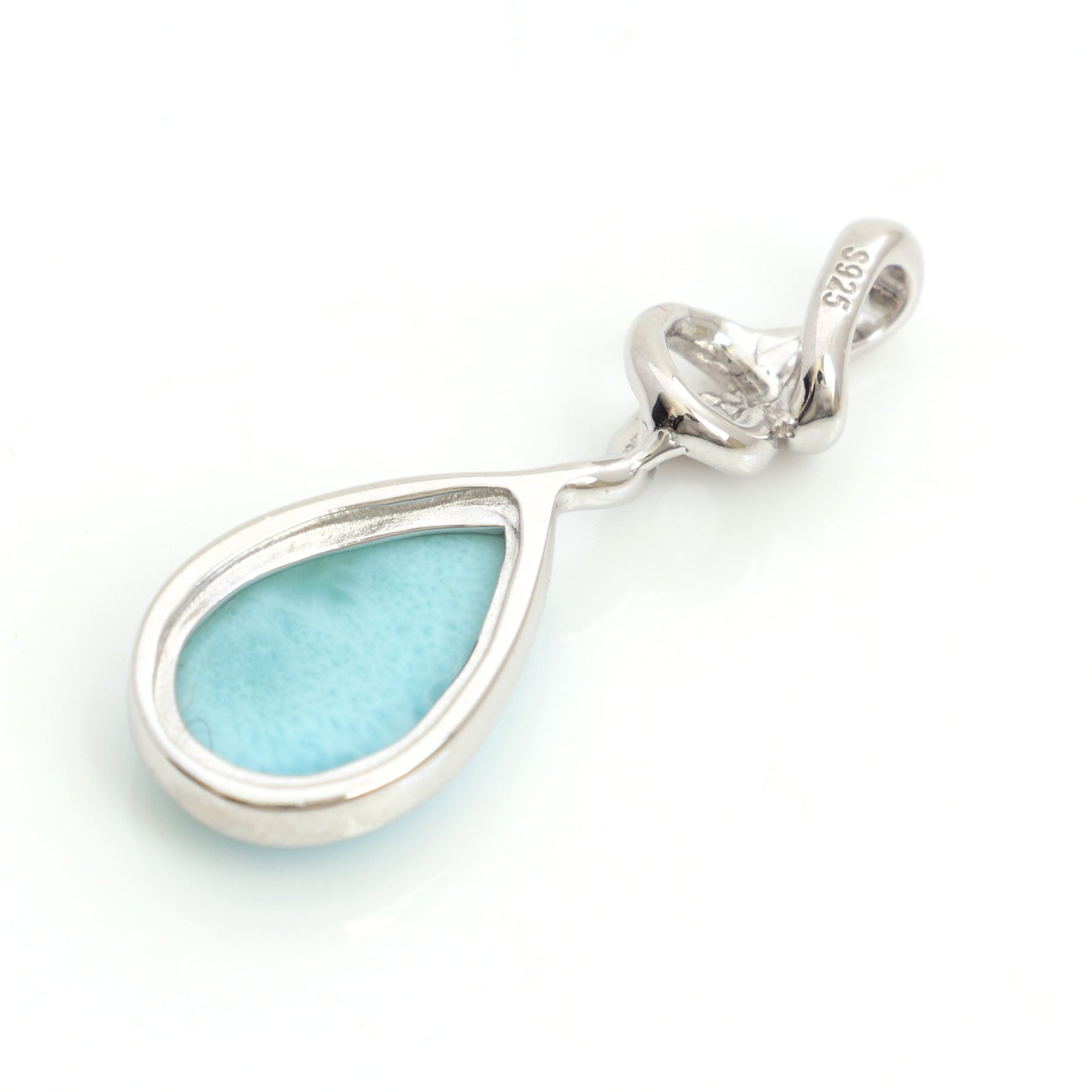 Larimar Necklace 925 Sterling Silver - Chainstones