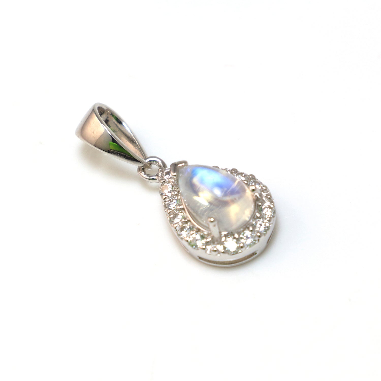 Blue Moonstone Necklace