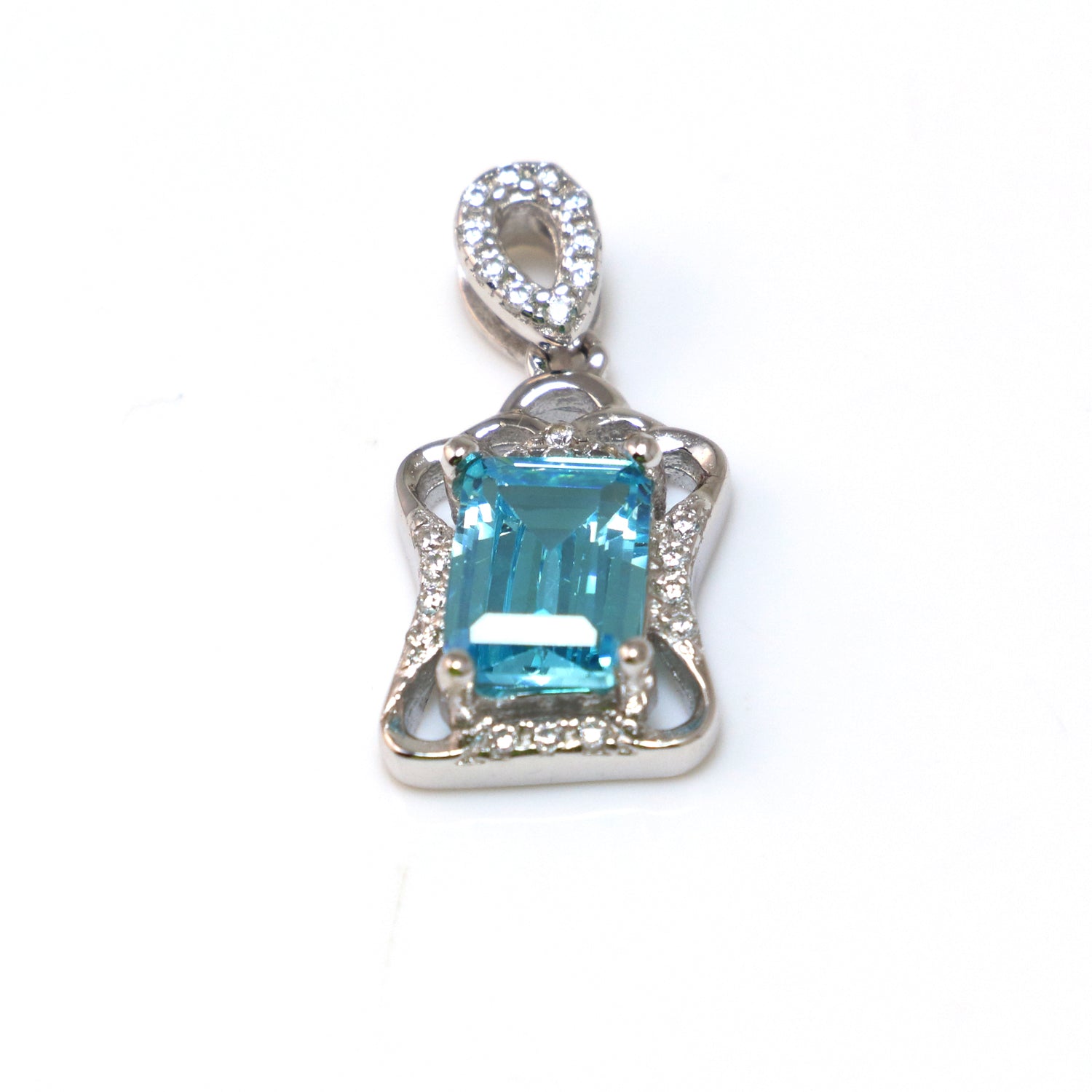 Blue Topaz Necklace