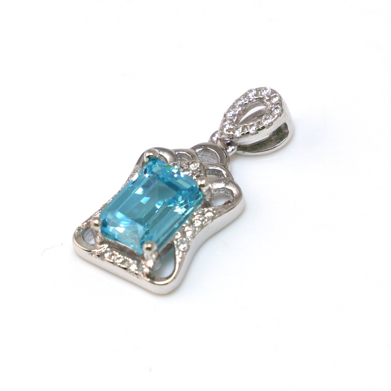 Blue Topaz Necklace