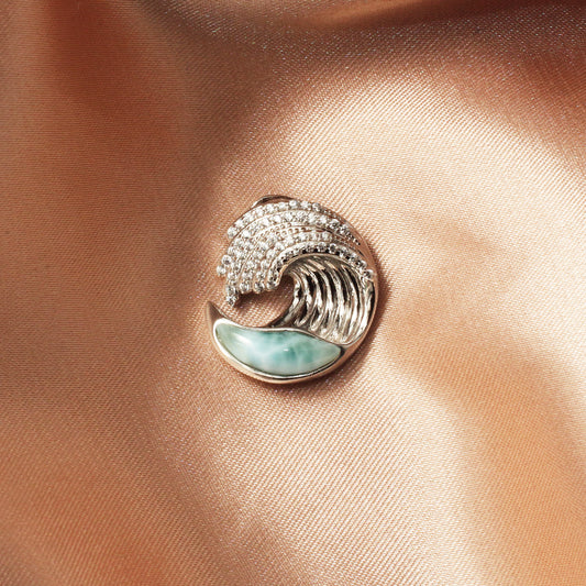 Natural Dominican Larimar Gemstones Necklace - Chainstones