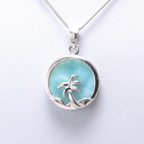 Blue Topaz Necklace
