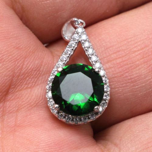 Green Spinel Gemstones Necklace